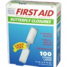 First Aid Butterfly Closures Bandages Large Box Of 100