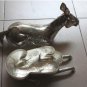 Asian Silver Sitting Horse