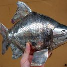 Beautiful Large Asian Articulated Silver Fish