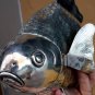 Beautiful Large Asian Articulated Silver Fish