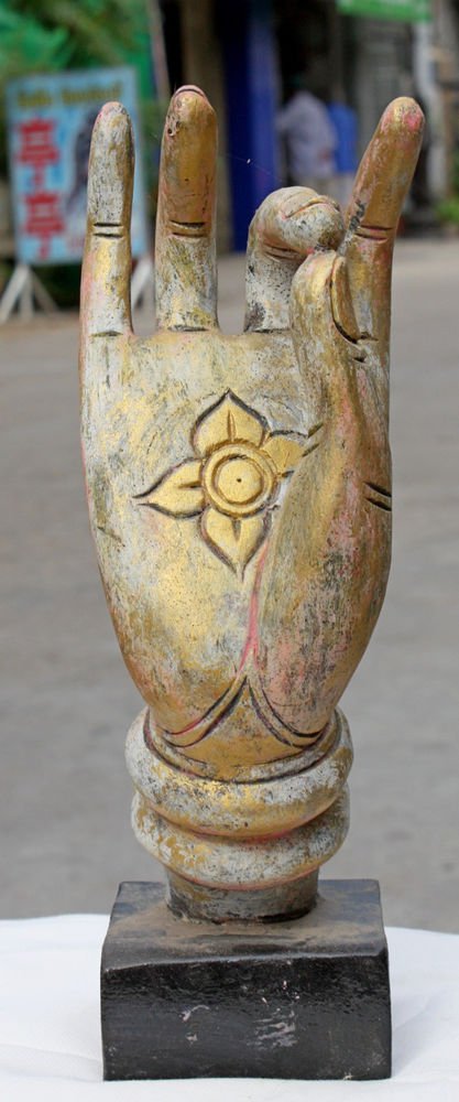 Asian Cambodian Buddhist Mudra Hand