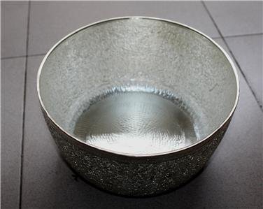 Handcrafted Asian Silver Bowl
