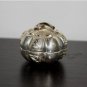Asian Silver Pumpkin Trinket Box