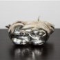 Asian Silver Pig Trinket Box