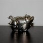 Asian Silver Pig Trinket Box