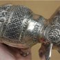 Asian Silver Standing Elephant Statue Box