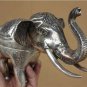 Asian Silver Standing Elephant Statue Box