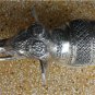 Asian Silver Standing Elephant Statue Box