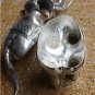 Asian Silver Standing Elephant Statue Box