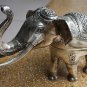 Asian Silver Standing Elephant Statue Box