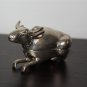 Asian Silver Cow Trinket Box