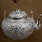 Asian Handcrafted Silver Teapot