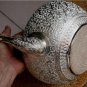Asian Handcrafted Silver Teapot