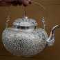 Asian Handcrafted Silver Teapot