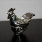 Asian Silver Model Chicken Trinket Box
