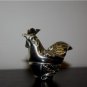 Asian Silver Model Chicken Trinket Box