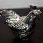 Asian Silver Model Chicken Trinket Box