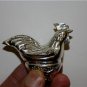 Asian Silver Model Chicken Trinket Box