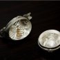 Asian Silver Model Chicken Trinket Box