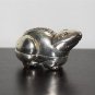Asian Silver Frog Trinket Box