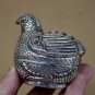 Exquisite Asian Silver Two Birds Box