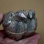 Exquisite Asian Silver Two Birds Box