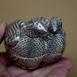 Exquisite Asian Silver Two Birds Box