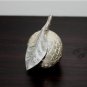 Asian Silver Apple Trinket Box