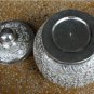 Asian Handcrafted Silver Pot With Lid