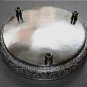 Beautiful Cambodian Designed Silver Flat Bowl