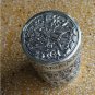 Asian Handcrafted Silver Black Container Pot
