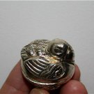 Asian Silver Bird Trinket Box