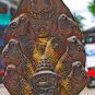 Asian Wooden Sitting Buddha #8