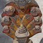 Asian Wooden Sitting Buddha #8