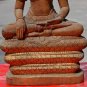 Asian Wooden Sitting Buddha #5