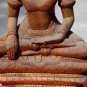 Asian Wooden Sitting Buddha #5