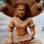 Asian Wooden Sitting Buddha #5