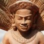 Asian Wooden Sitting Buddha #5