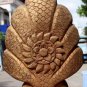 Asian Wooden Sitting Buddha #5