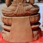 Asian Wooden Sitting Buddha #7