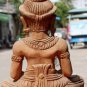 Asian Wooden Sitting Buddha #7