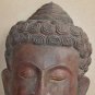 Asian Wooden Hangable Buddha Head