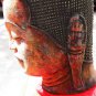 Asian Wooden Buddha Head #2