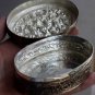 Exquisite Asian Silver Oval Box