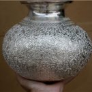 Beautiful Asian Silver Vase