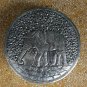 Asian Silver Round Elephant Box