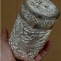 Asian Handcrafted Silver Container Pot