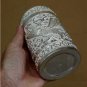 Asian Handcrafted Silver Container Pot