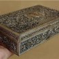 Asian Silver Square Buddha Box
