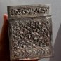 Asian Silver Square Box